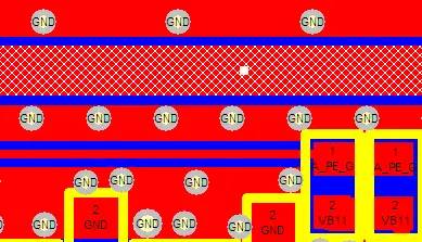 兩層板中的50歐姆走線(xiàn)