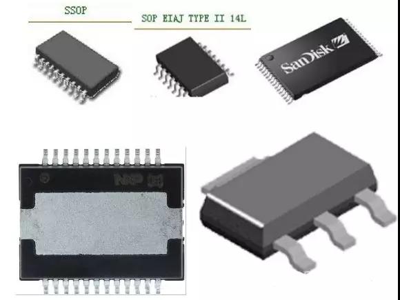 21、MFP(mini flat package)小形扁平封裝