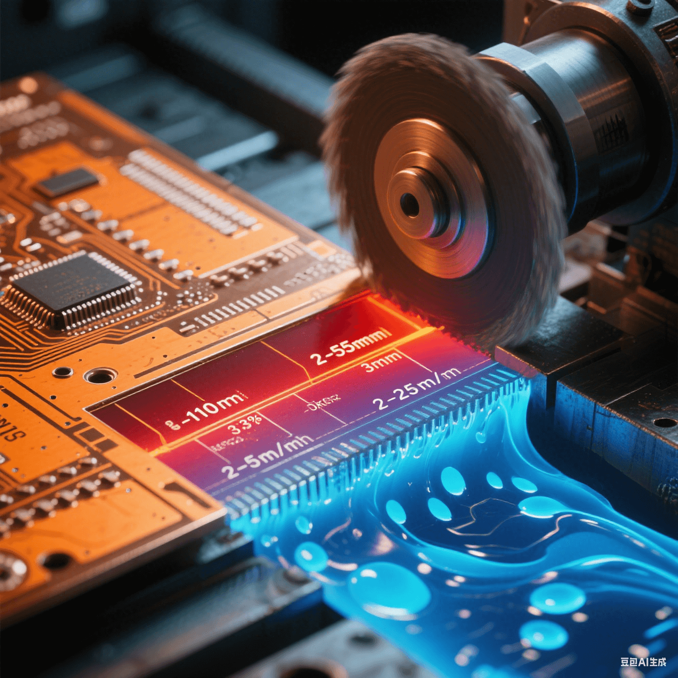 微蝕減銅工藝:2-5m/min多段研磨保障銅厚均勻 微蝕減銅工藝:2-5m/min多段研磨保障銅厚均勻