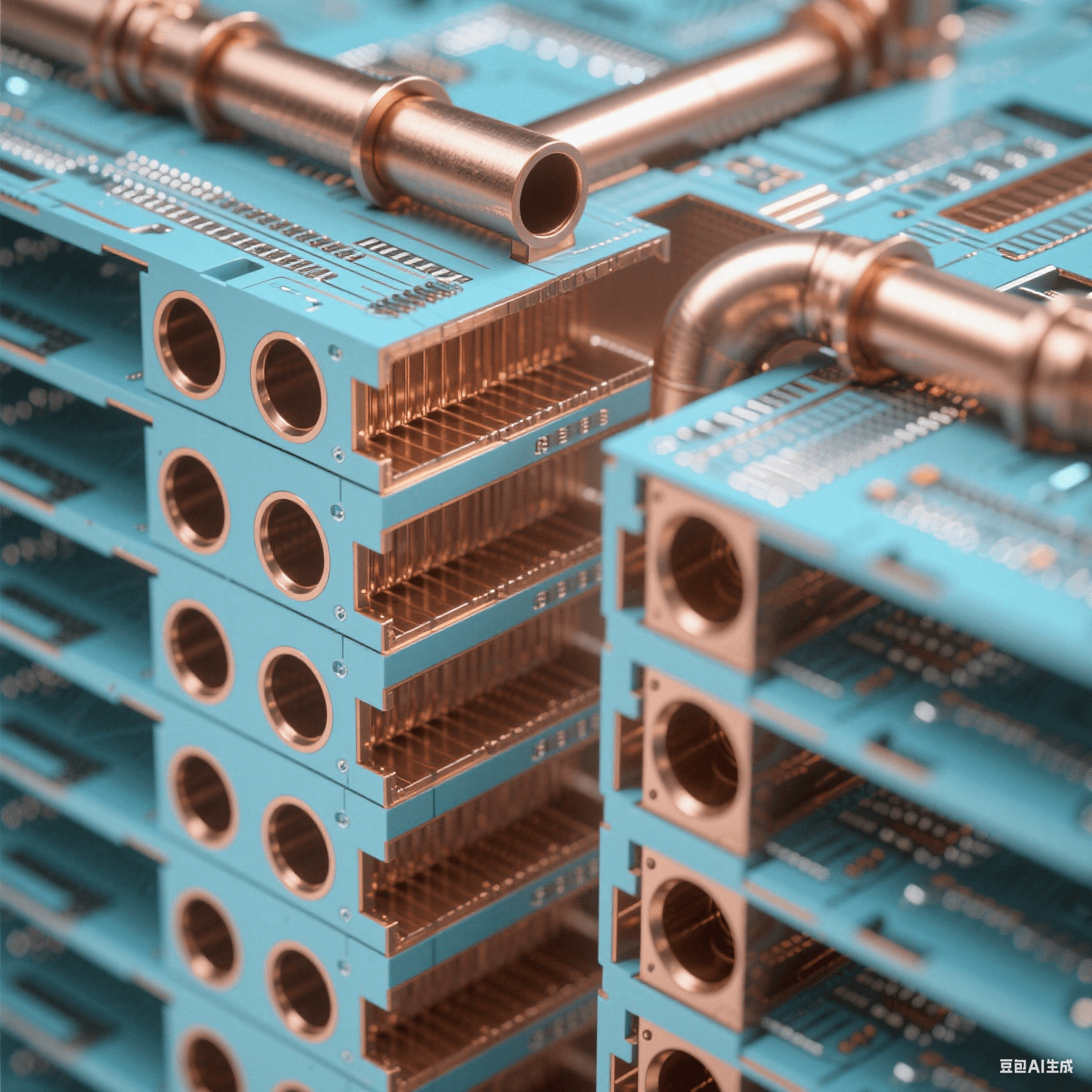 FPC層間互聯(lián)：鍍銅通孔（PTH）技術(shù)剖面圖