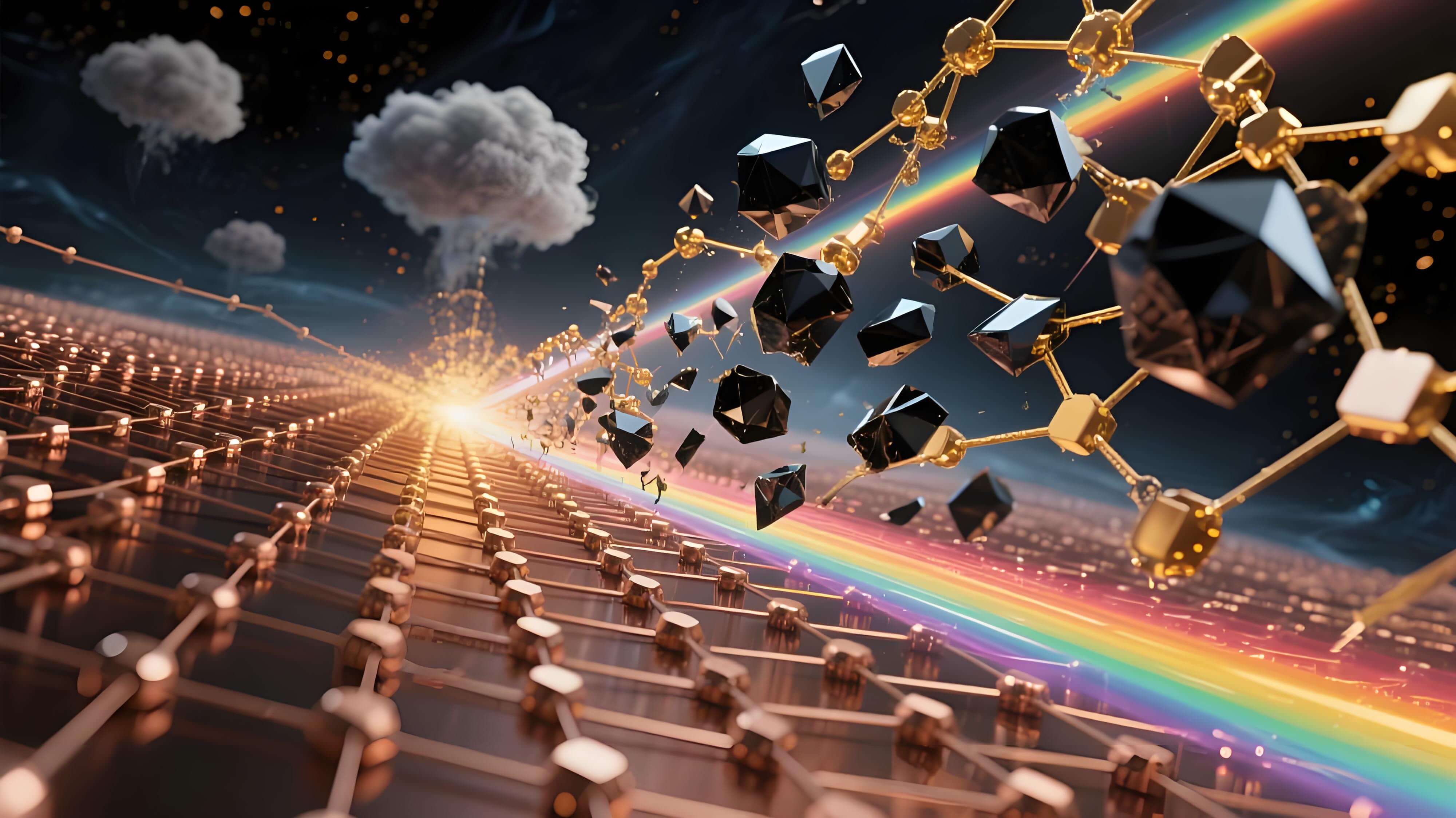 分子級銅晶格控制技術(shù)提升彎折壽命原理示意圖 分子級銅晶格控制技術(shù)提升彎折壽命原理示意圖