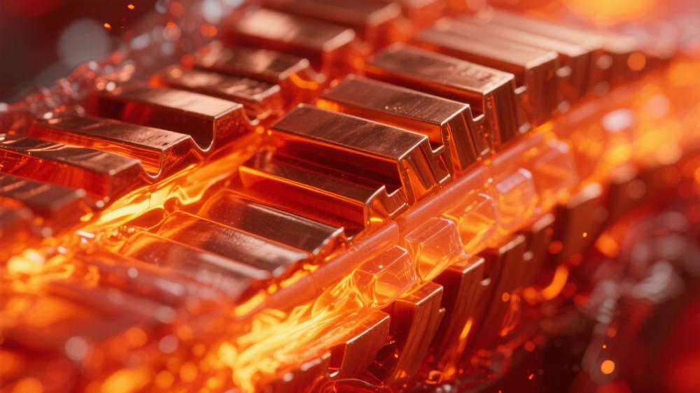 PTFE與銅箔在高溫高壓下層壓結(jié)合的微觀藝術(shù)表現(xiàn) 展現(xiàn)其牢固的機械咬合結(jié)構(gòu)與熱能過程 PTFE與銅箔在高溫高壓下層壓結(jié)合的微觀藝術(shù)表現(xiàn) 展現(xiàn)其牢固的機械咬合結(jié)構(gòu)與熱能過程