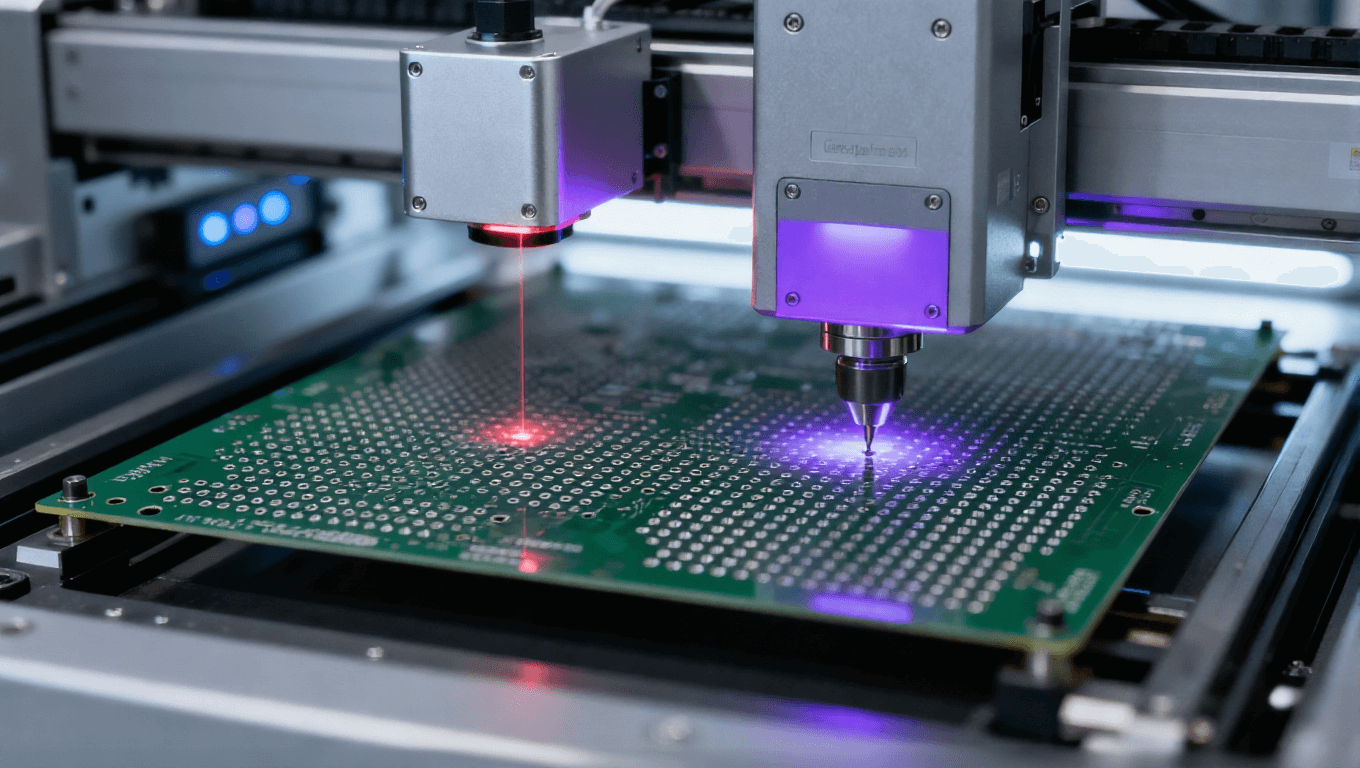 PCB沉頭孔智能深度補償系統(tǒng)應用場景，激光檢測+自動補償提升深度精度