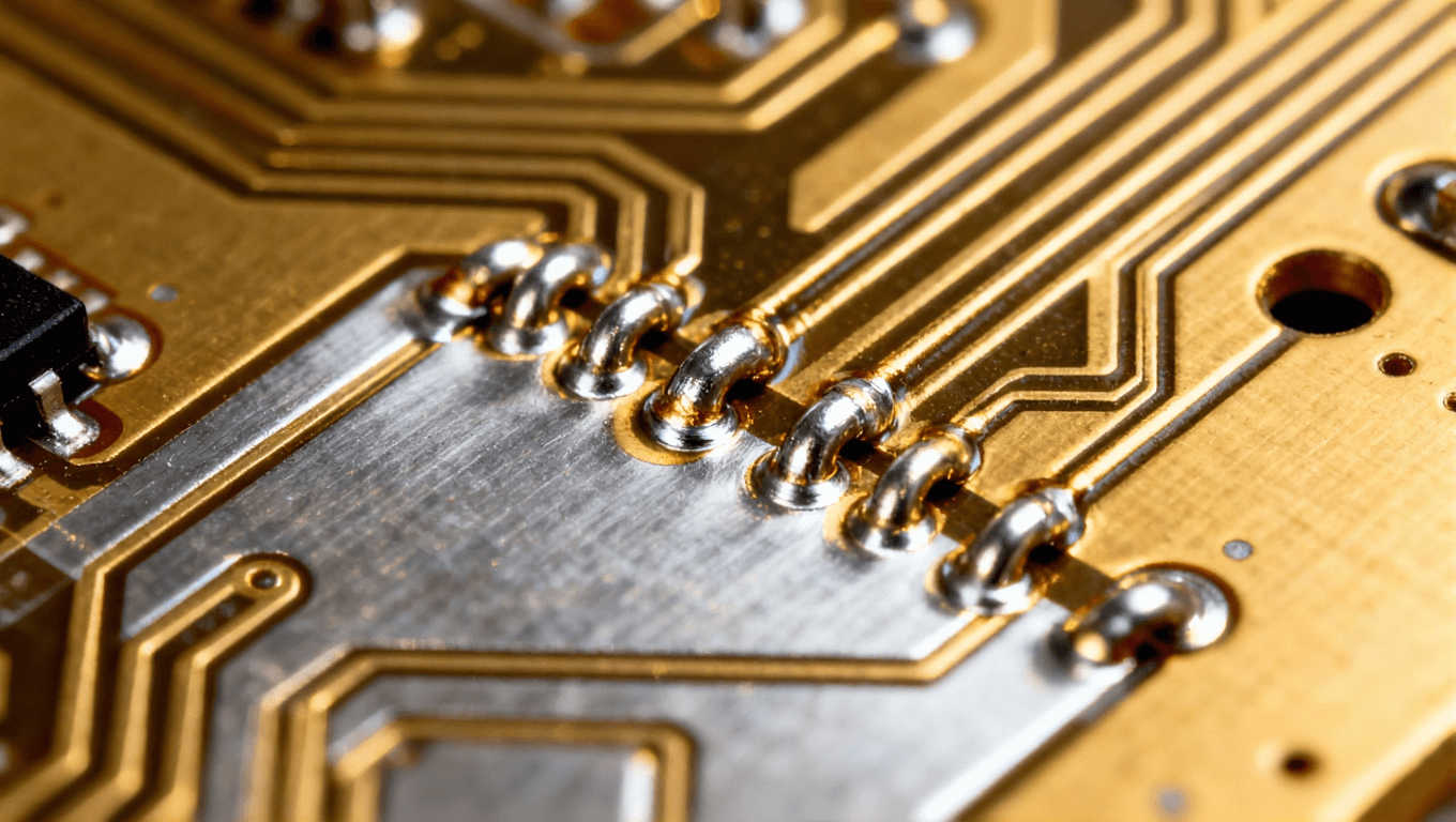 電路板鍍鎳金工藝中優(yōu)良的焊接點和穩(wěn)定性