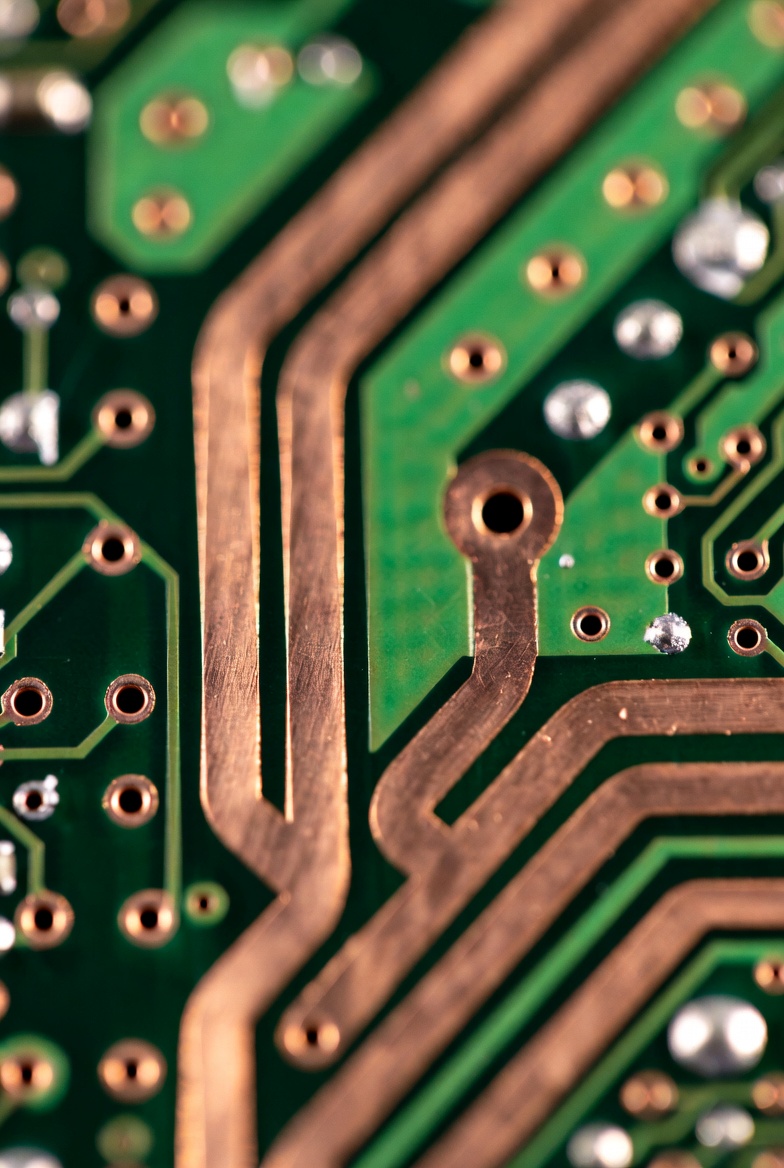 高速PCB信號線使用平滑圓弧拐角的宏觀細(xì)節(jié)圖 高速PCB信號線使用平滑圓弧拐角的宏觀細(xì)節(jié)圖