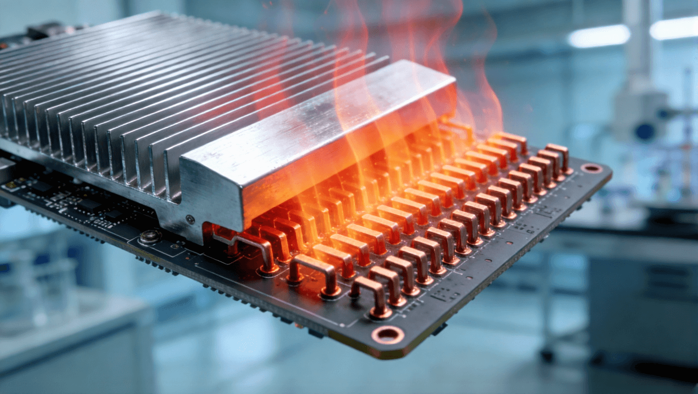 PCB散熱過孔陣列與熱傳導(dǎo)效果視覺化展示