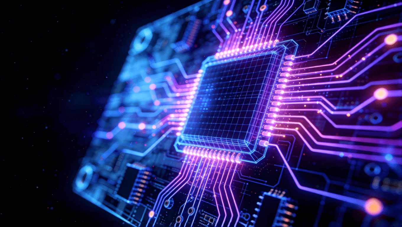 軟硬結(jié)合板三維電磁仿真抽象界面，彩色網(wǎng)格模型表現(xiàn)阻抗計算與信號完整性分析